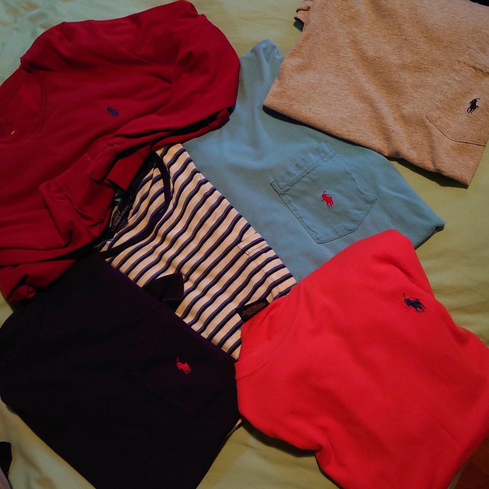 Polo Ralph Lauren T shirt bundle size M